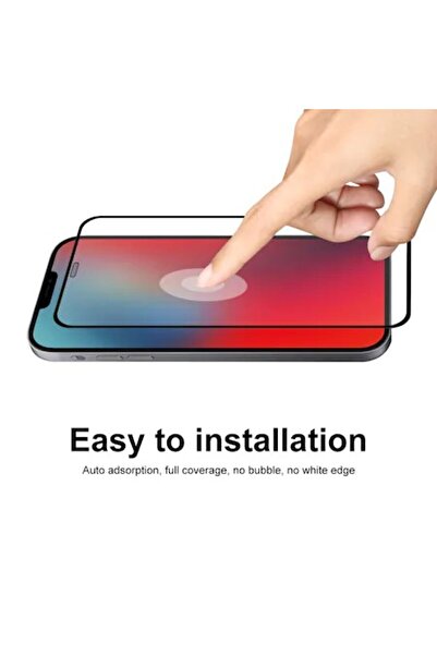 Teo Tempered Glass Film compatible with Oppo A5 2020 Full Glue Black