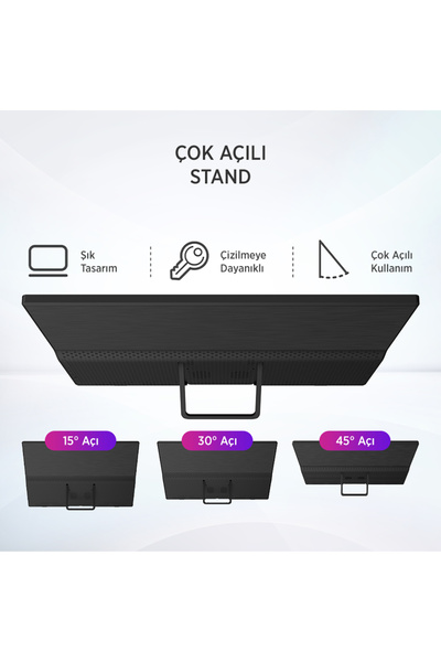 James Donkey JDP15 15,6″ 60Hz Full HD Taşınabilir IPS Monitör