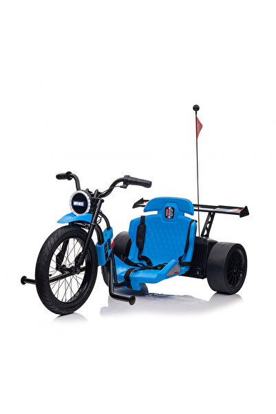 Kinderauto Motocicleta electrica pentru copii 5-12 ani, Drift-Trike, 500W, 24...