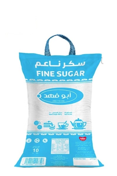 Abu Fahad سكر أبو فهد ناعم، 10 كجم