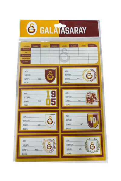 tüftürük TMN GALATASARAY LEKCIJA ZAKAZANA ŠKOLSKA ETIKETA 1 KOMAD 3 LISTA