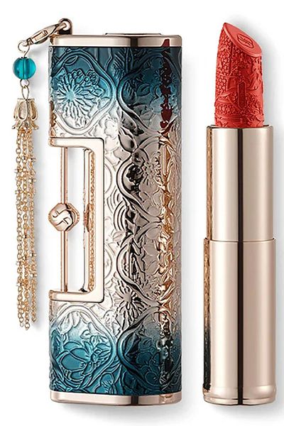 Florasis Blooming Rouge Love Lock Matte Lipstick M555 Memories in Rouge 3.8Gr