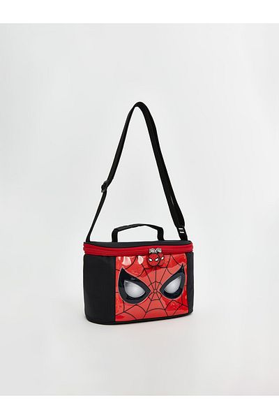 LC Waikiki ACCESORII LCW SEZON NOU Geantă de prânz pentru băiat cu imprimeu Spider-Man