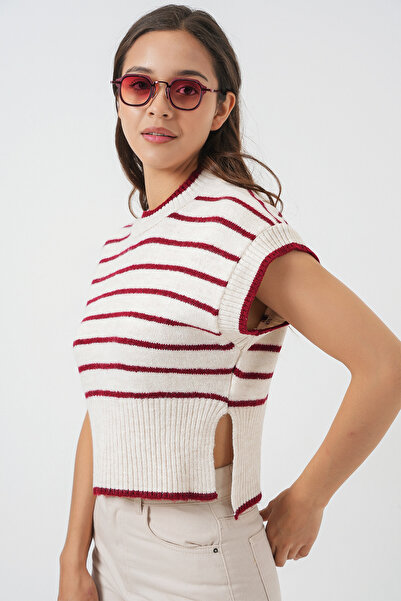 Bigdart Γυναικείο Πλεκτό Πλεκτό 15926 - Claret Red