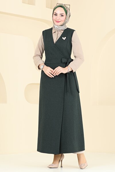 ModaMerve Yandan Bağcıklı Jile 2606SL432-MS Zümrüt