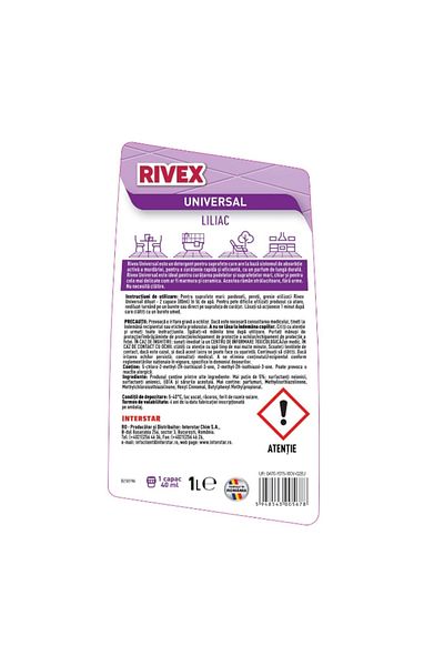 Rivex Casa Liliac universal detergent, 1 l