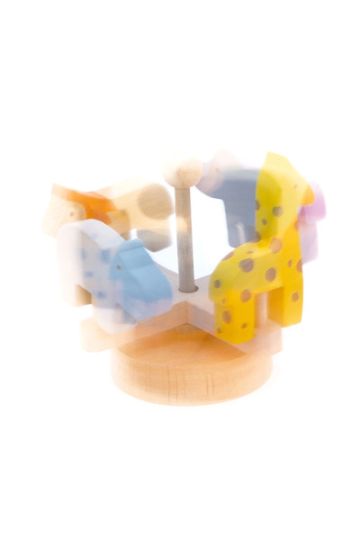 BALATOYZ Wooden Wild Animals Ferris Wheel