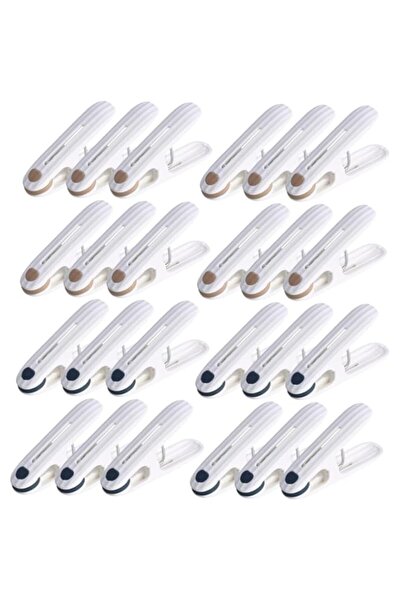 Generic مشابك غسيل بلاستيكية من أزوني، 24 قطعة من مشابك الغسيل شديدة التحمل، ...