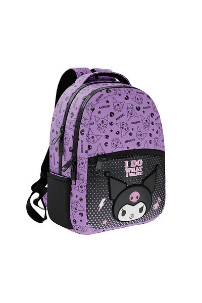 kuromi 2025 Year Original School Bag, Lunch Box, Lunch Container and Water Bottle (with Play Dough Gift)