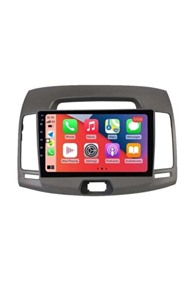 Generic Android screen for Hyundai Elantra 2006-2011 (RAM 2 - Memory 32) supports CarPlay and Android Auto.