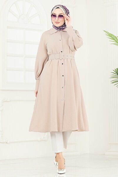 ModaMerve Kaplama Kemerli Aerobin Kap 8020TRT545-MS Taş