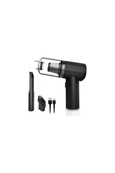 OEM Mini portable car vacuum cleaner – cordless, compact, with USB charging