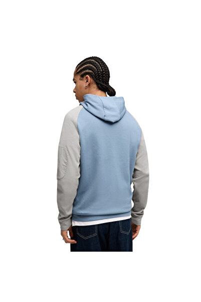 Puma Tech Full-Zip Hoodie Erkek Mavi Günlük Stil Sweatshirt 68804534