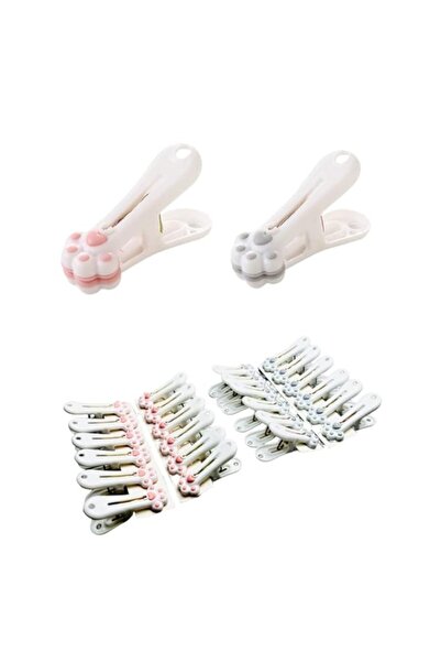 Generic مشابك غسيل بلاستيكية بدون أثر من Oasisgalore، عبوة من 24 مشبك غسيل، م...