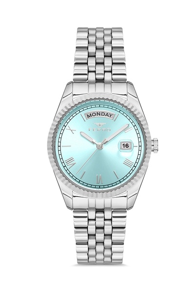 FERRO Silver Steel Cord Women Wrist Watch Fl21131A-A15