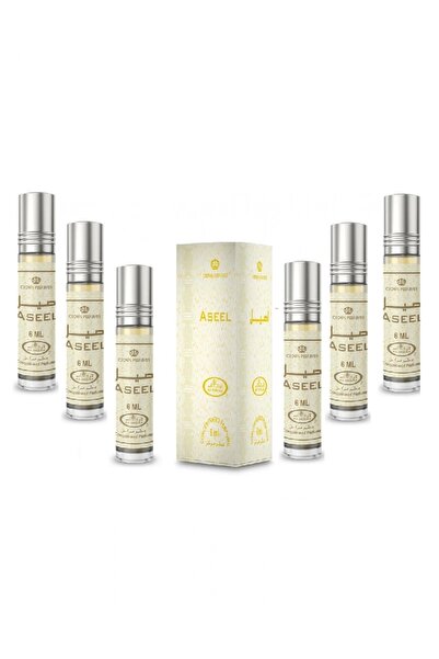 Al Rehab perfumes الرحاب أصيل عطر زيتي 6 مل مجموعة من 6 قطع