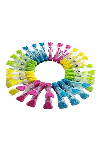 Generic مشابك ملابس Maishijie ذات قبضة ناعمة ومتعددة الألوان ومتينة ومضادة لل...