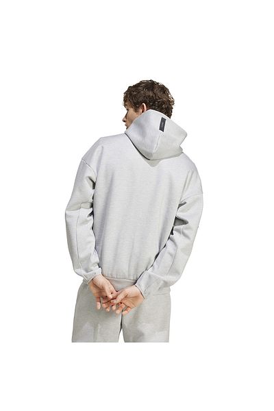 adidas Ζ.Ν.Ε. Ανδρικό φούτερ με γκρι casual στυλ Full-Zip JF2450
