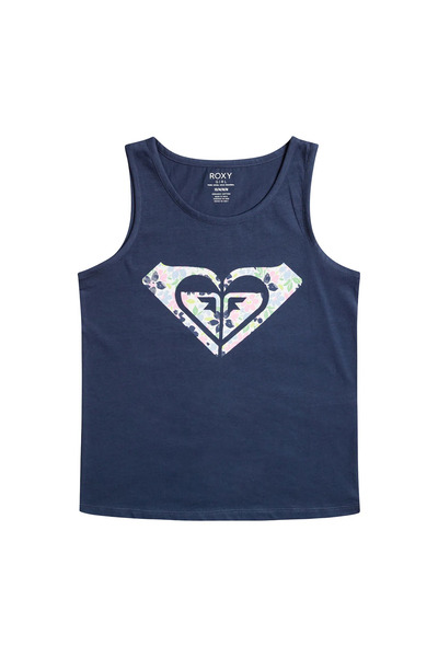 Roxy There Is Life Çocuk Lacivert Günlük Stil T-Shirt ERGZT04038-BYM0