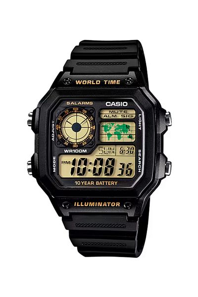 Casio Digital Men Watch AE-1200 WH-1 BVDF