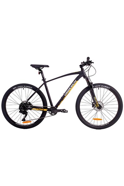 Geotech Mode Elite 27,5 Jant 9 Vites HD Dağ Bisikleti - Mat Siyah Sarı
