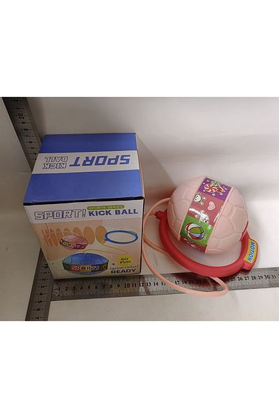 Teo Minge pentru Sarit, , Tip Coarda Hula Hoop, Cerc 12 cm, Coarda 52 cm, Minge 12 x 11 cm, Functie Ilum