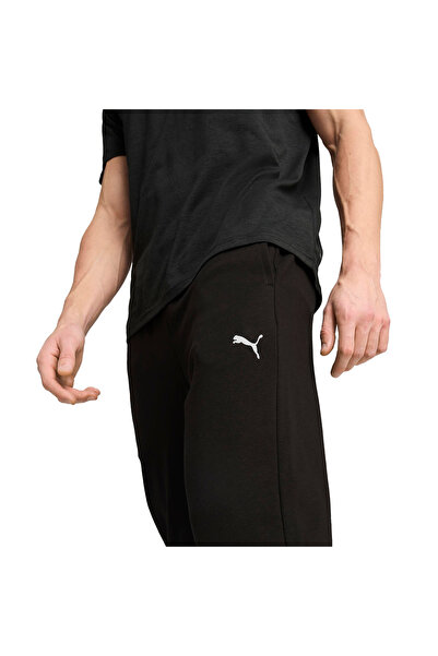 Puma Tad Essential French Terry Erkek Siyah Antrenman Eşofman Altı 52591701