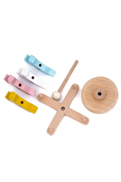 BALATOYZ Wooden Cute Horses Ferris Wheel