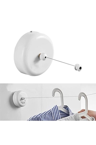 Generic حبل غسيل قابل للسحب من الفولاذ المقاوم للصدأ من Goodern بطول 2.8 متر،...