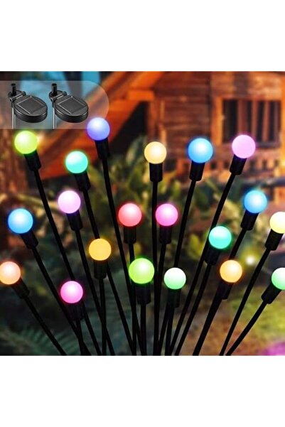 Generic RGB Howlighting Outdoor Waterproof Led Firefly Garden Lamp Solar Powe...