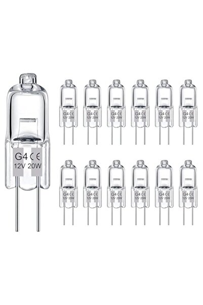 Generic مصباح G4، مصابيح هالوجين G4 20 واط، مصباح G4 12 فولت تيار متردد/مستمر...