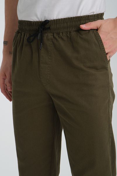 VIKUNYA Summer Straight Leg Khaki Jogger Pants