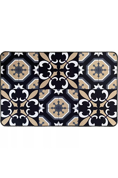 Luance سجادة مطبخ مستطيلة مطبوعة مضادة للانزلاق من كارمن، 50 × 80 سم