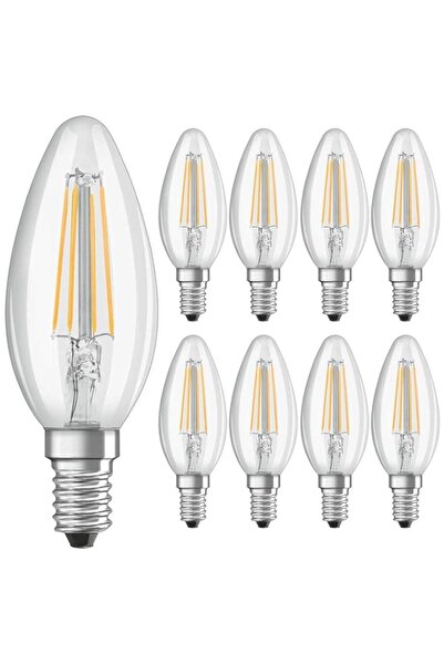 Generic لمبة ليد أوسرام E14 خيط أبيض دافئ 2700 كلفن 4 وات كلاسيك B 40 ضوء شفا...