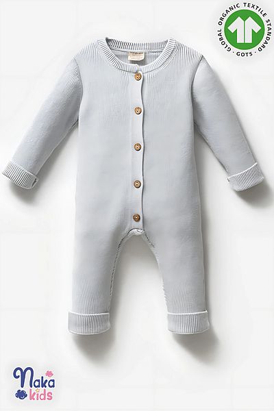 Naka Concept Gots Certified 100% Organic Cotton 5 Piece Baby Boy Hospital Discharge Set
