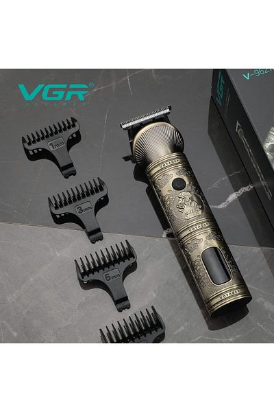 VGR V-962 Profer Digital Display Blades USessional Pro Self Haircut Hair Clipper