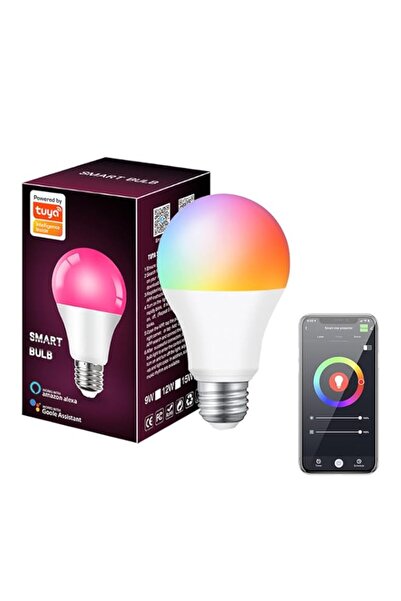 Generic E27 LED Bulb,15w WIFI Smart Bulbs,RGB WIFI/Bluetooth Light Bulb,Dimma...
