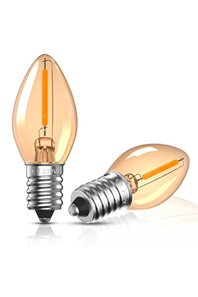 Generic Bonlux E14 0.5W LED Bulbs Warm White Candle Light Bulb Replaces 5W Bu...