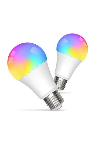 Generic لمبات ذكية E27 أليكسا واي فاي، لمبات إضاءة إيلي تايم ليد 10 واط، لمبة...