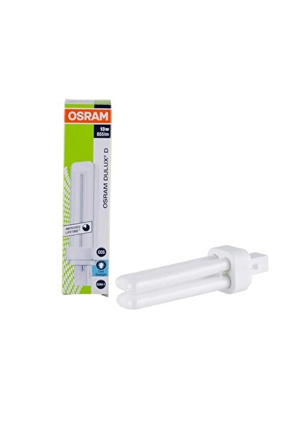 Generic مصباح أوسرام دولوكس دي مع قاعدة توصيل - ١٣ واط، أبيض