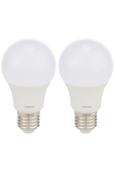 Generic أوسرام أوسرام ليد فاليو كلاسيك أ فروستد ريبل 75 وات 10 وات، قاعدة لول...