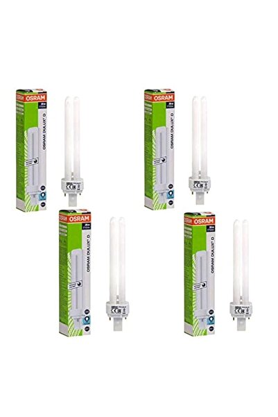 Generic مصباح فلورسنت CFL طويل الأمد للديكور المنزلي من Osram مزود بمسار ومصب...