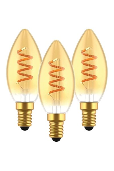Generic E14 Dimmable LED Light Bulb, Edison Candle Bulbs C35, 3W Vintage Chan...