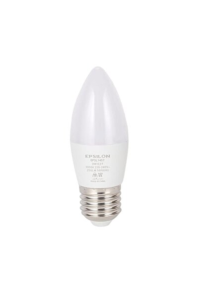 Generic EPSILON Candle light 3W Warm white E27 1x300