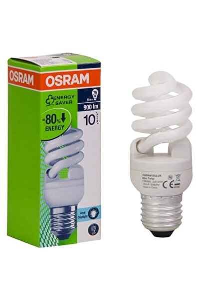 Generic Osram Spiral 15 Watts E27 Day Light ESL Bulb