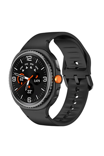 bbtech Samsung Galaxy Watch 8 Serisi 40/44/46mm Uyumlu Klasik Silikon Kordon ...