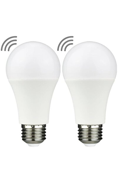 Generic مصباح ليد بمستشعر حركة رادار من بيكسلايتس، 12 واط، E27، أبيض، CCT:650...