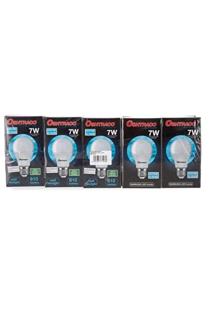 Generic Oshtraco 7W E27 LED Lamp, 5-Pieces Set, Day Light