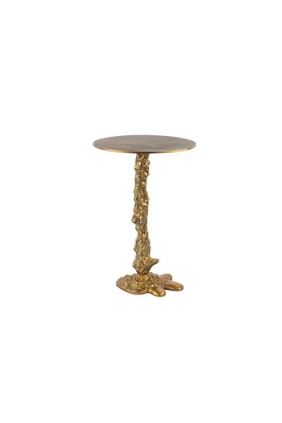 Mikasa Moor Antik Gold Metal Sehpa 28x43cm