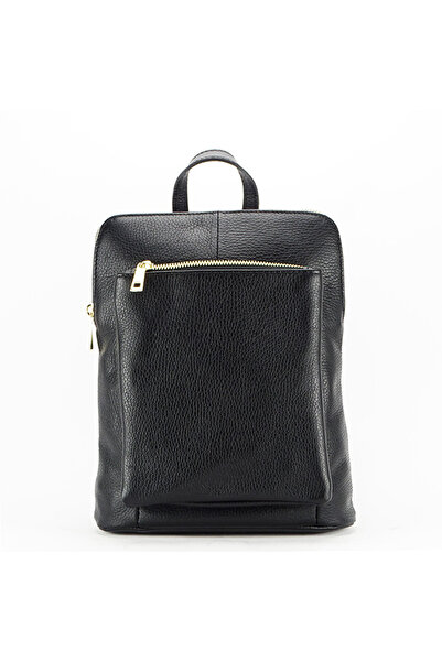 SOFILINE Rucsac negru din piele naturală, transformabil în geantă 1001 123